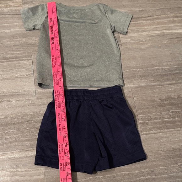 Nike Gray and Navy Dri-Fit Toddler Outfit - Picture 5 of 5